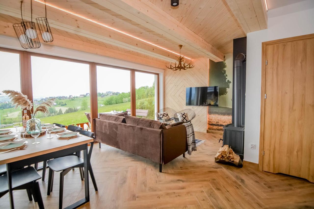 Domki Widokowelove Z Widokiem Na Panorame Tatr - Mountain View Gliczarów Esterno foto
