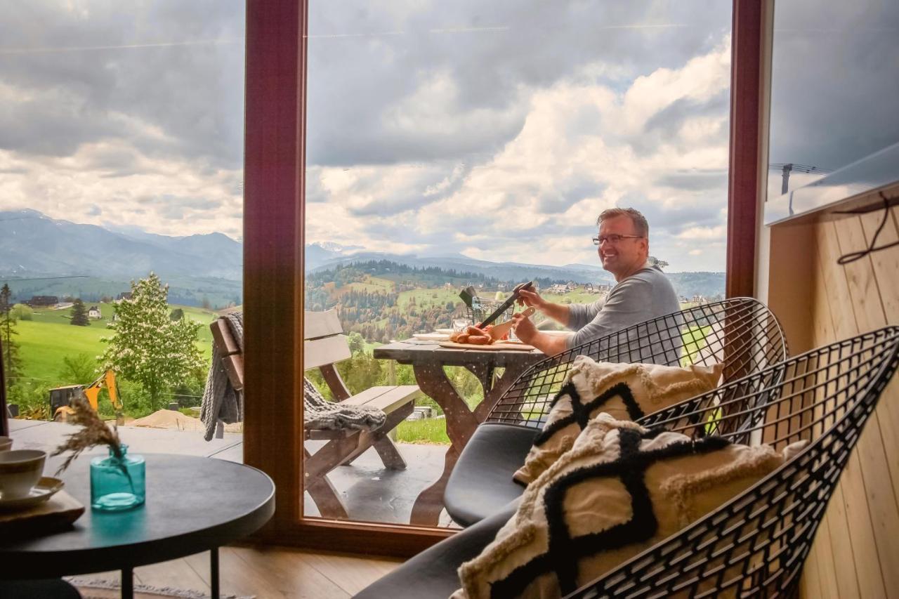 Domki Widokowelove Z Widokiem Na Panorame Tatr - Mountain View Gliczarów Esterno foto