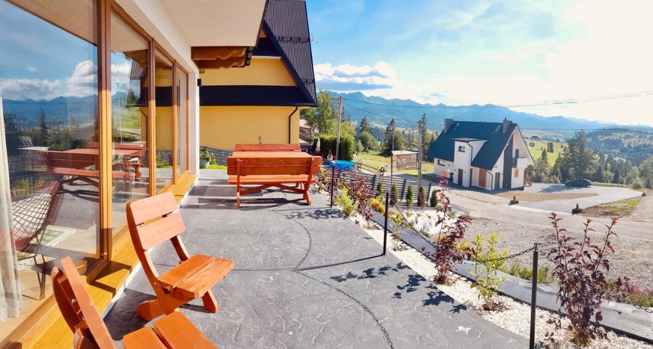 Domki Widokowelove Z Widokiem Na Panorame Tatr - Mountain View Gliczarów Esterno foto